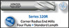 UT31124TC |   1/2x.030RAD 4FL STD SC EM TiCN   TiCn Coated