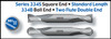 UT33508TN |   1/8x3/8x2x1/8 2FLT DE BN TiN   TiN Coated