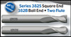 UT38329TN |   7/16x1-1/2x6 2FL BN SC EM TiN   TiN Coated