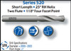 UT52030TN |   15/32 118PT CARB STUB DRILL Ti   TiN Coated