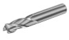 MICRO 100 |   AECM-0202-4 End Mill (Metric) - 4 Fl 30° General Corner Radius