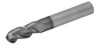 MICRO 100 |   ARB-001-3S End Mill - 3 Fl 45° Ball Nose Coated