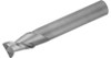 MICRO 100 |   ASMM-060-2 End Mill (Metric) - 2 Fl 45° High Performance Stub Length