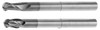 MICRO 100 |   BLR-001-2X End Mill - 2 Fl 30° Ball Nose Long Reach Coated