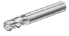 MICRO 100 |   BMHM-080-4 End Mill (Metric) - 4 Fl 38° High Performance Ball Nose