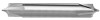 MICRO 100 |   CRE-625-203 End Mill - 3 Fl Corner Rounding Double End