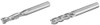 MICRO 100 |   GEL-187-2 End Mill - 2 Fl 30° Extra Long