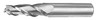 MICRO 100 |   TEMM-100-0.5 End Mill (Metric) - 3 Fl 30° Universal Tapered