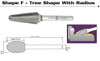 Cobra Carbide EDP 10815      SF-42 Double Cut CRB. Burr