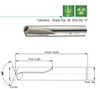 Cobra Carbide EDP 32268      #19 Solid Carb. Straight Flute