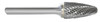 Monster Tool EDP |   310-006952        SF-9 D/C BURR w/ 3/8 SHANK