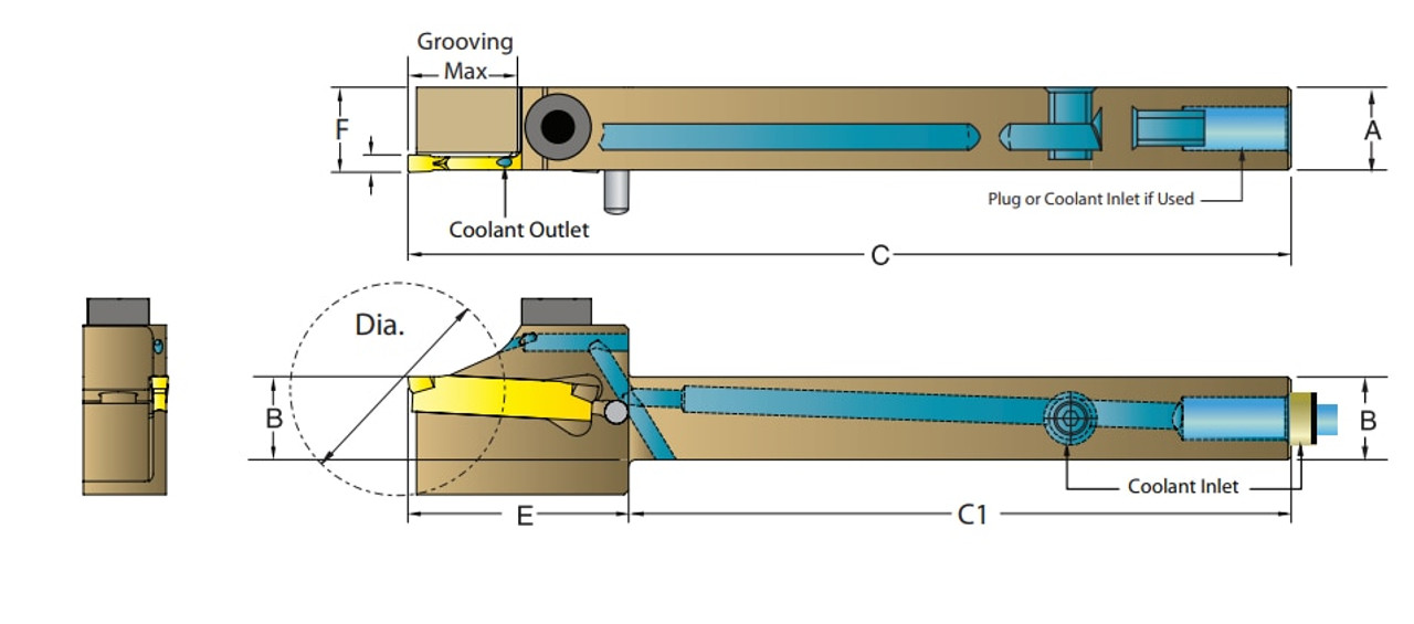 DORIAN TOOL EDP # 61049            ADDN-TFL-08-20A-18