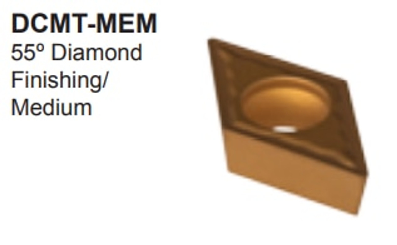 DORIAN TOOL EDP # 70761            DCMT-32.52-MEM-DMC30UT