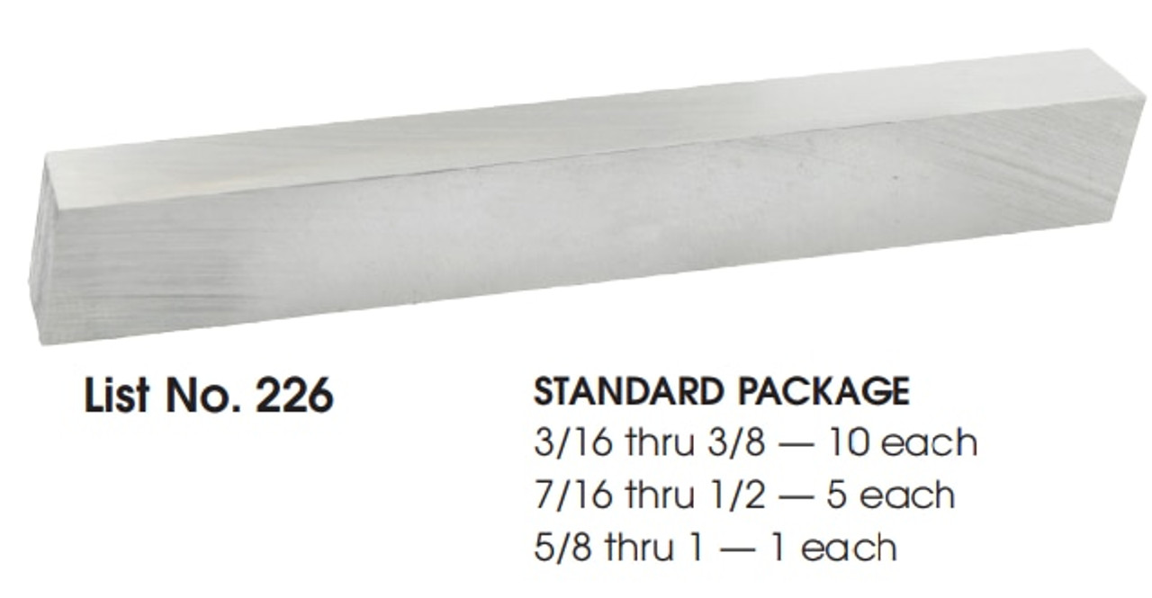 MORSE CUTTING TOOLS EDP: 86026     DESCRIPTION: 226 M42 SQ TOOL BIT 1/4