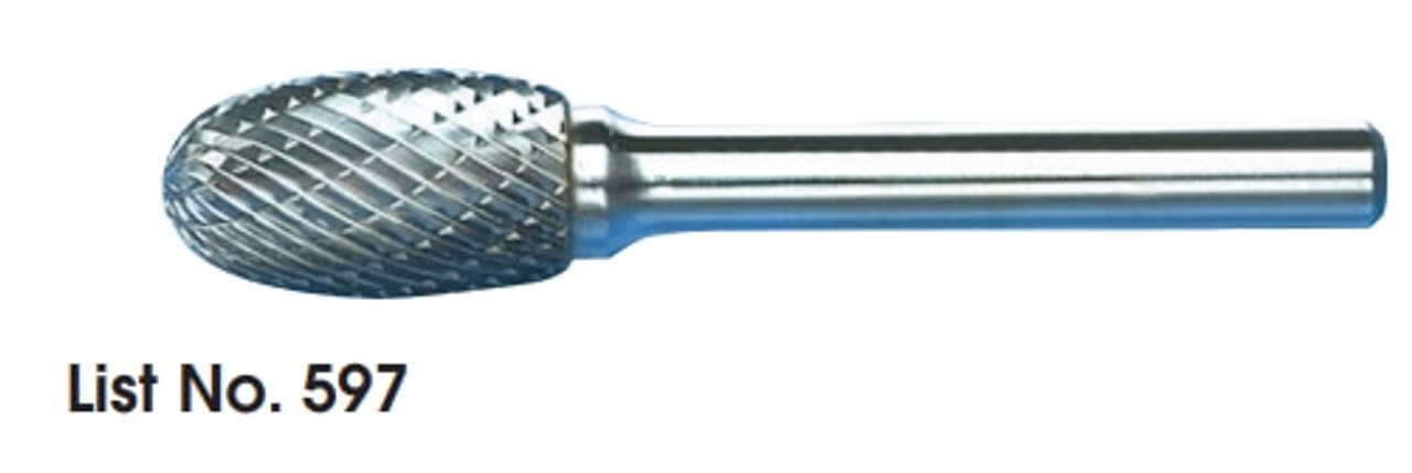 MORSE CUTTING TOOLS EDP: 84384     DESCRIPTION: 597 BURR SE-1L6 D/C 1/4"
