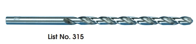 MORSE CUTTING TOOLS EDP: 10977     DESCRIPTION: 1315 19/32" XL DRL HSS BRT 12" OAL