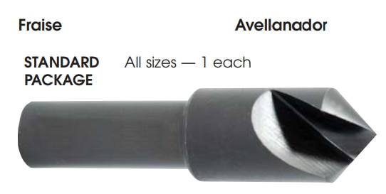 MORSE CUTTING TOOLS EDP: 25585     DESCRIPTION: 1752 5/8" 90' 1FL CTSK HSS BLK