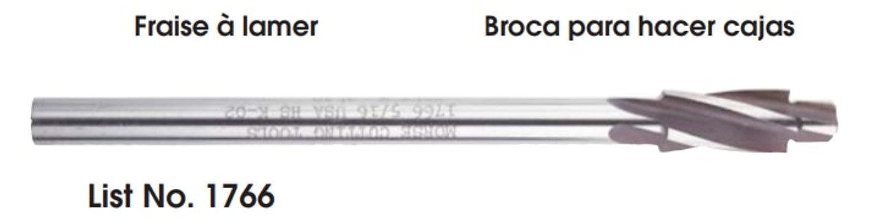 MORSE CUTTING TOOLS EDP: 25736     DESCRIPTION: 1766 3/4" CAP SCR CTBR .7810 PILOT