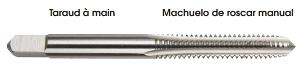 MORSE CUTTING TOOLS EDP: 33911     DESCRIPTION: 2068 4-36 TAP SET H2 3FL BRT