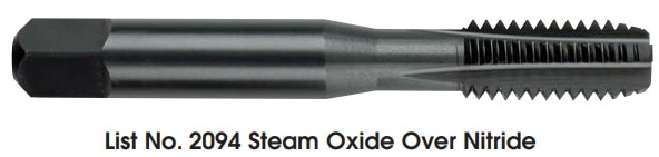 MORSE CUTTING TOOLS EDP: 30159     DESCRIPTION: 2094 HPT 1/2-13 STR/FL H3 4FL BLK