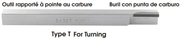 MORSE CUTTING TOOLS EDP: 70008     DESCRIPTION: 4100 SA12T TOOL BIT GR C2 SWISS