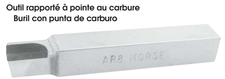 MORSE CUTTING TOOLS EDP: 73124     DESCRIPTION: 4111 AR-8 TOOL BIT GR C6