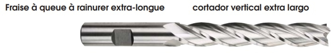 MORSE CUTTING TOOLS EDP: 44206     DESCRIPTION: 4552 3/4 X 3/4 4FL SE C/C XLG HSS