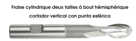 MORSE CUTTING TOOLS EDP: 45412     DESCRIPTION: 4590 1" X 1" 2FL SE BALL COB BRT