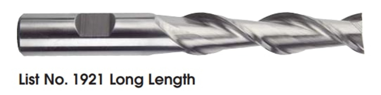 MORSE CUTTING TOOLS EDP: 44611     DESCRIPTION: 4599 1-1/2 X 1-1/4 2FL SE HSS LONG