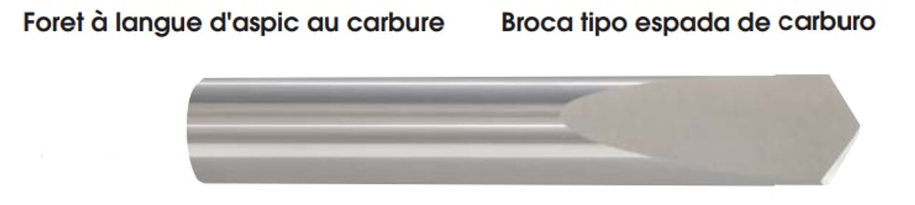 MORSE CUTTING TOOLS EDP: 50457     DESCRIPTION: 5377 7/16" HD SPADE DRL SC BRT