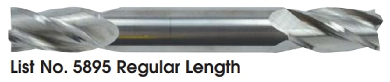 MORSE CUTTING TOOLS EDP: 57128     DESCRIPTION: 5895 7/16 X 1/2 4FL DE SC BRT