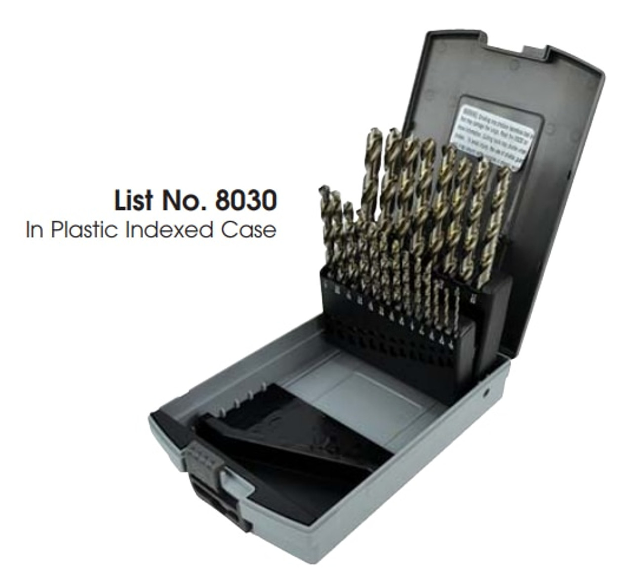 MORSE CUTTING TOOLS EDP: 18104     DESCRIPTION: 8030 JL HSS SET A TO Z BLK 26PC