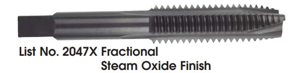 MORSE CUTTING TOOLS EDP: 33079     DESCRIPTION: 2047X 5/8-11 S/P H3 3FL BLK