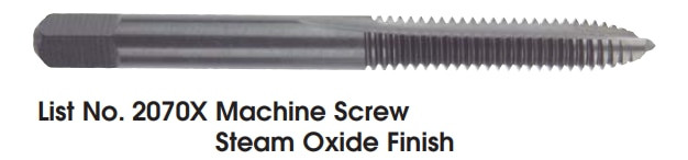 MORSE CUTTING TOOLS EDP: 34148     DESCRIPTION: 2070X 12-28 S/P H3 2FL BLK