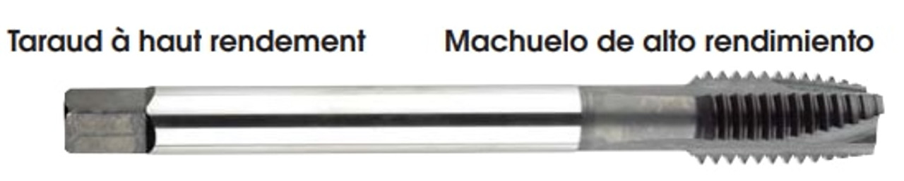 MORSE CUTTING TOOLS EDP: 61195     DESCRIPTION: 2088C HPT 5/8-18 S/P H3 4FL TICN