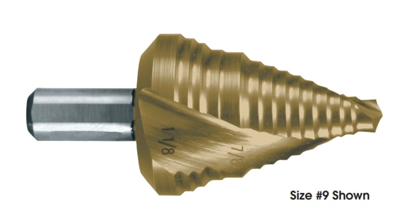 MORSE CUTTING TOOLS EDP: 81550     DESCRIPTION: 401GH TIN STEP DRL 1/8-1/2