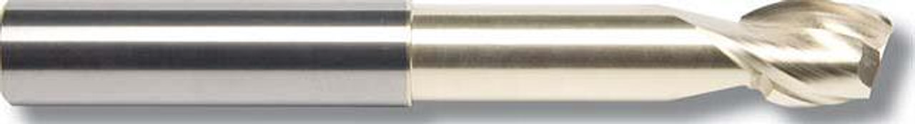 BENCHMARK CARBIDE    237NM5000C5      1/2 X 1/2 X 5/8 X 4,  2FL SEEM ALUM NECKED 2-1/8 LBS .020 CR ZRN