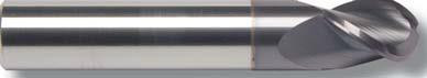 BENCHMARK CARBIDE    335S1000BNC11      1 X 1 X 1-1/4 X 3, 3FL SC HP SEEM STUB BALL 35 DEG HELIX ALTIN