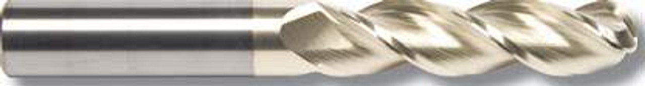 BENCHMARK CARBIDE    35062540BNC5      5/8 X 5/8 X 2-1/2 X 5,  3FL SE ALUM BALL END MILL ZRN