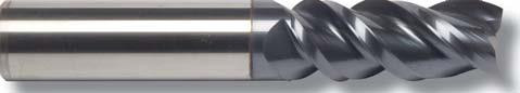 BENCHMARK CARBIDE    3616250C11      5/8 X 5/8 X 1-5/8 X 3-1/2, 3 FLT SE V-SERIES END MILL C11