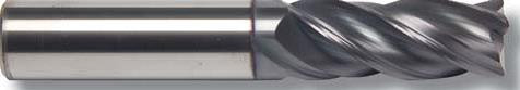 BENCHMARK CARBIDE    436L5000015C11      1/2 X 1/2 X 2 X 4,  4FL SC LONG SEEM V-SERIES .015 RAD ALTIN