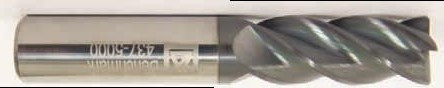 BENCHMARK CARBIDE    437S6250060C11      5/8 X 5/8 X 3/4 X 3,  4FL SC SEEM STUB EXOTIC METALS .060 RAD ALTIN