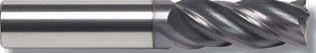 BENCHMARK CARBIDE    446L4375C11      7/16 X 7/16 X 2 X 4, SC 4FL SEEM LONG V-SERIES 45° X .015 CHAMFER ALTIN