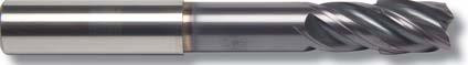 BENCHMARK CARBIDE    446N7500C11      3/4 X 3/4 X 1 X 5, SC 4FL SEEM V-SERIES, 45° X .020 CHAMFER, NECKED 2-3/8 LBS ALTIN