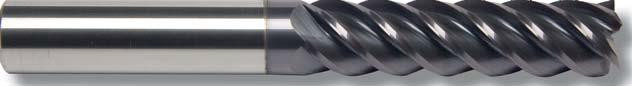 BENCHMARK CARBIDE    545L5000C11      1/2 X 1/2 X 2 X 4,  5FL LONG SEEM 45° HELIX ALTIN