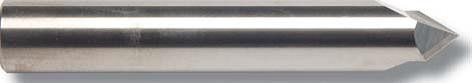 BENCHMARK CARBIDE    927500060C11      3/4 X 4,  2FL SE 60° CHAMFER TOOL ALTIN
