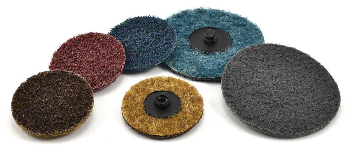 SHUR-BRITE 2" Type S Finish Duty Surface Conditioning Quick Change Disc, MED PACKAGE OF 50