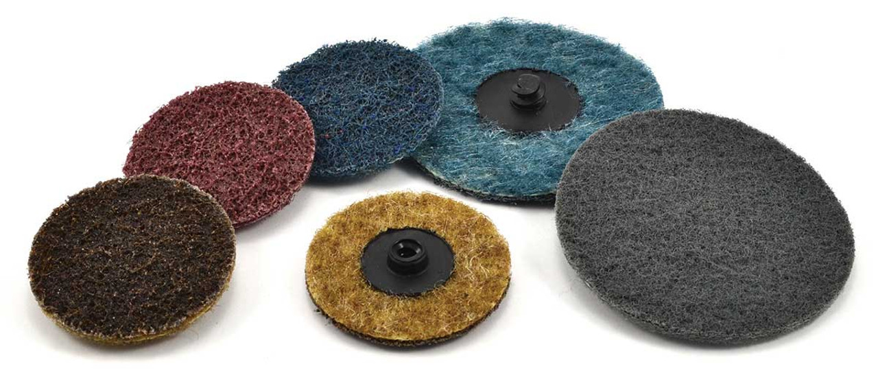 SHUR-BRITE 2" Type R Finish Duty Surface Conditioning Quick Change Disc, CRS PACKAGE OF 50