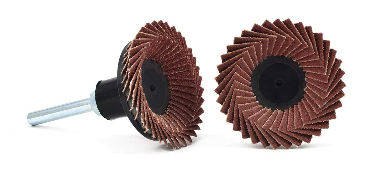 SHUR-KUT 3" Type R Aluminum Oxide Mini Flex Disc, 80 Grit PACKAGE OF 10