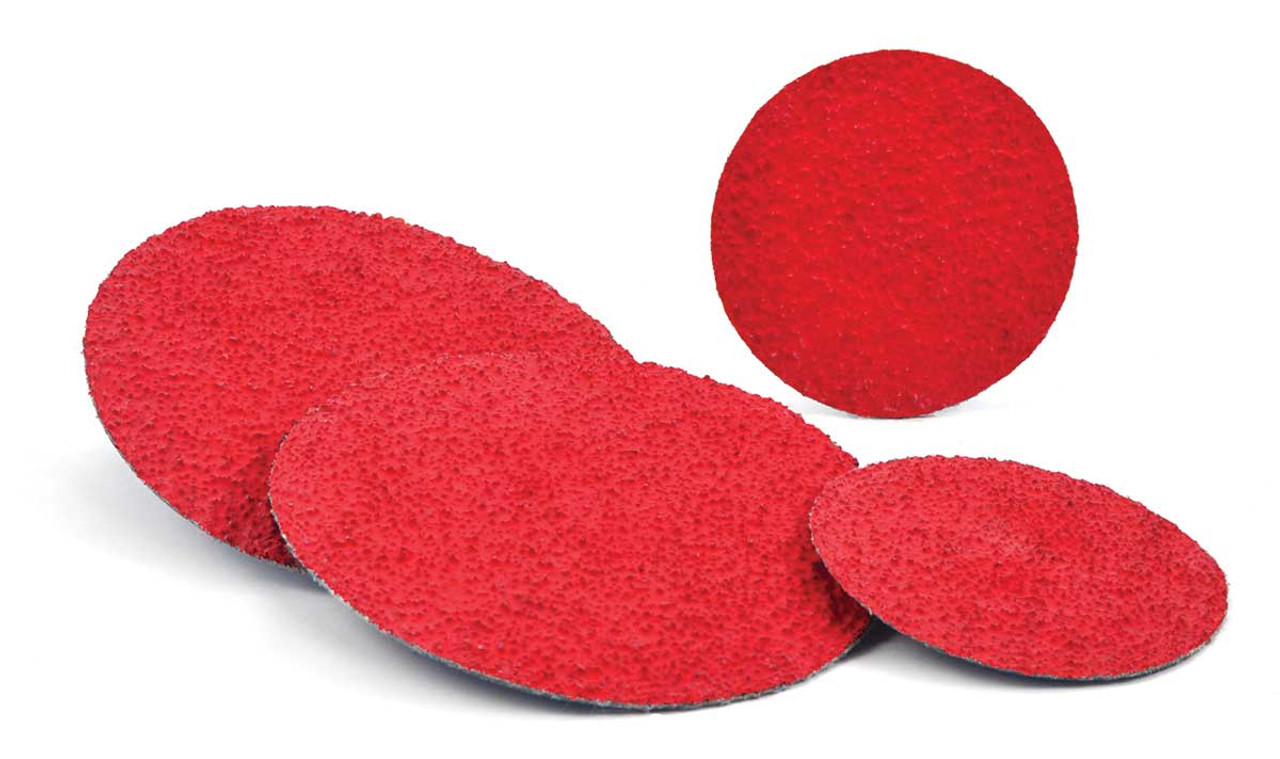 SHUR-KUT 1-1/2" Type R Ceramic Grinding Aid Quick Change Disc, 36 Grit PACKAGE OF 100